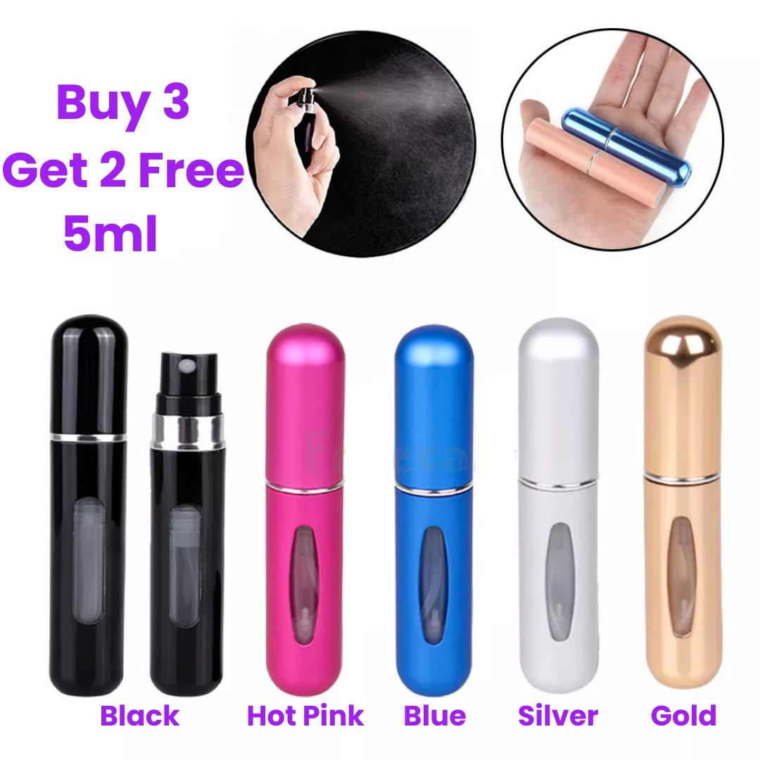 Pocket-Sized Refillable Perfume Atomizer