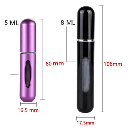 Pocket-Sized Refillable Perfume Atomizer