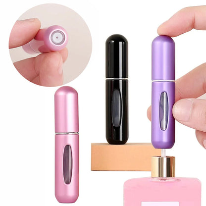 Pocket-Sized Refillable Perfume Atomizer